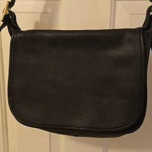 Coach Genuine Leather Limited Numbered Purse - Black